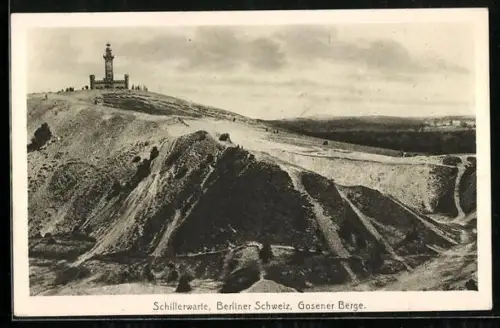 AK Gosen, Schillerwarte, Berliner Schweiz, Gosener Berge