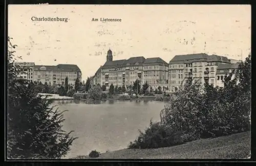 AK Berlin-Charlottenburg, Am Lietzensee