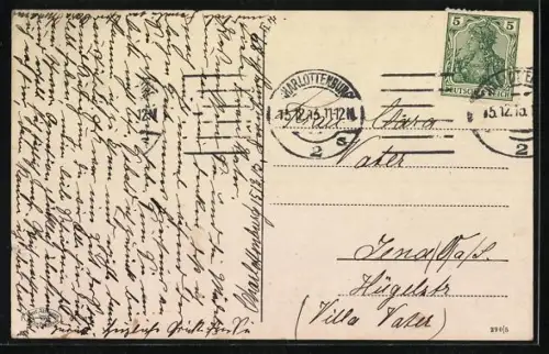 AK Berlin-Charlottenburg, Am Lietzensee