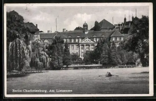 AK Berlin-Charlottenburg, Am Lietzensee