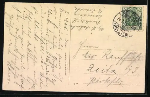 AK Neustadt / Holstein, Blick auf Marienbad, Segelboote