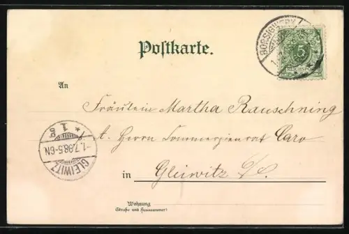 Künstler-AK Carl Zewy: Eine alte Dame unterhält sich mit einer jüngeren