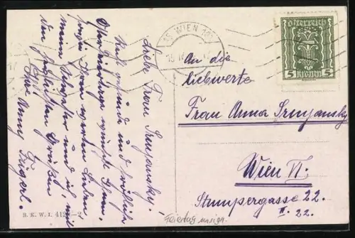 Künstler-AK Karl Feiertag: Kinder tanzen um ein grosses Osterei