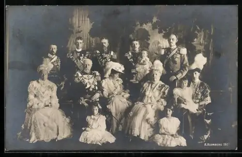 AK Königliche Familie von Schweden