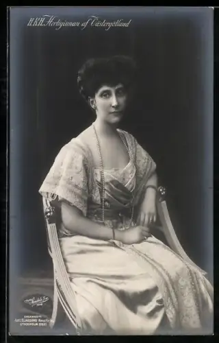 AK H. K. H. Hertiginnen af Västergötland