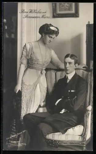 AK Prins Wihelm och Prinsessan Maria von Schweden