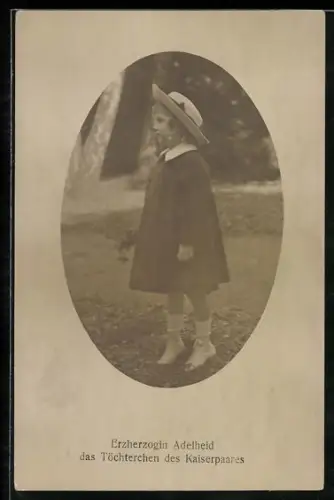 AK Erzherzogin Adelheid, das Töchterchen des Kaiserpaares von Österreich