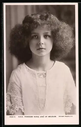 AK H. R. H. Princess Marie José of Belgium