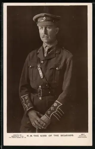 AK Portrait H. M. The King of the Belgians