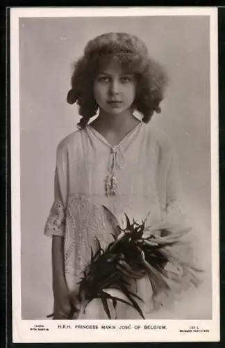 AK H. R. H. Princess Marie José of Belgium