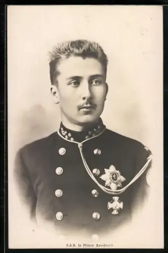AK S. A. R. le Prince Baudouin von Belgien