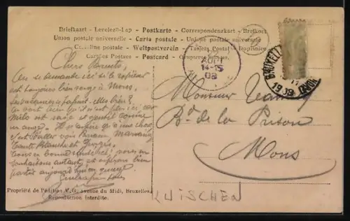 AK Prinzessin Clémentine von Belgien in einer Pferdekutsche