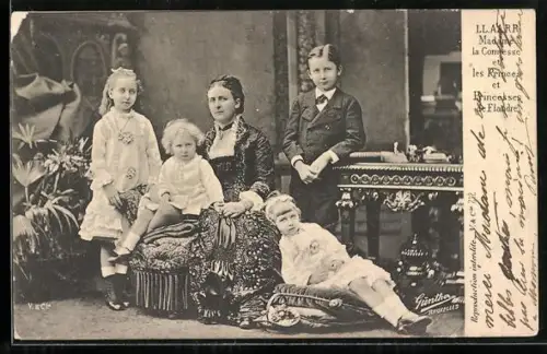 AK LL. AA. RR. Madame la Comtesse et les Princes et Princesses de Flandre