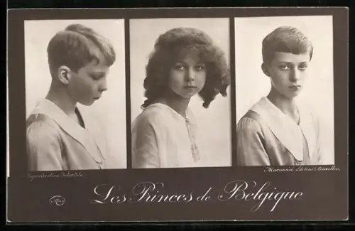 AK Les Princes de Belgique