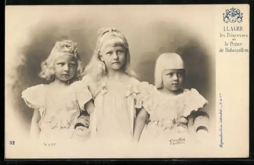 AK LL. AA. RR. les Princesses et le Prince de Hohenzollern