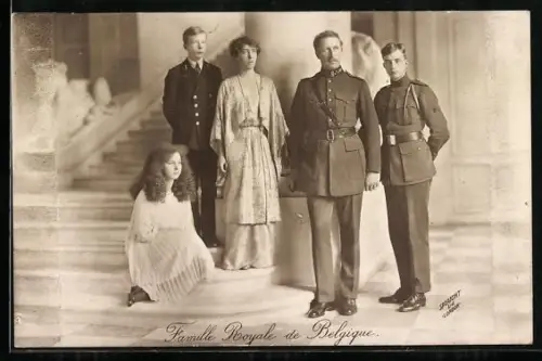 AK Famille Royale de Belgique