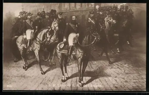 AK S. M. Léopold II. Roi des Belges