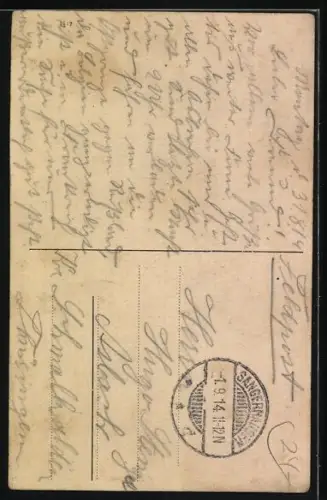 AK König Albert von Belgien in Uniform zu Pferde