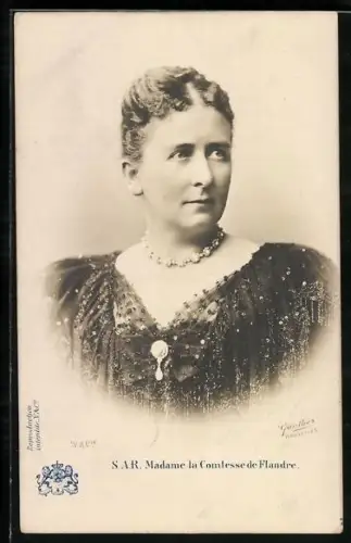 AK S. A. R. Madame La Comtesse de Flandre