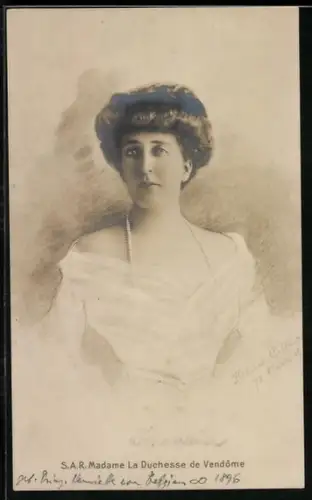 Künstler-AK Madame La Duchesse de Vendôme