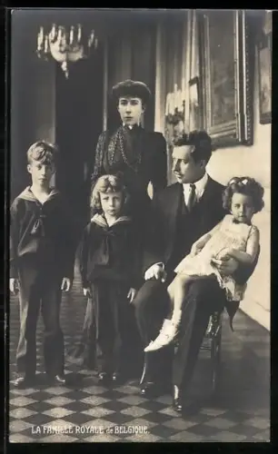 AK La Famille Royale de Belgique