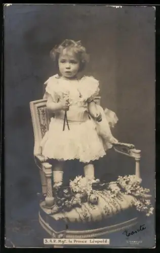 AK S. A. R. Mgr le Prince Léopold von Belgien