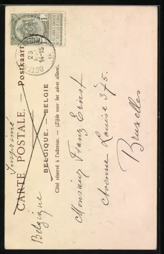 AK Portrait S. M. le Roi des Belges