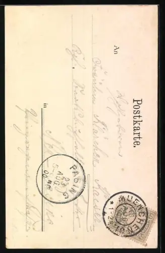 AK Das erlauchte Brautpaar Ihre Königl. Hoheiten Herzogin Elisabeth in Bayern und Prinz Albert von Belgien