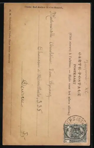 AK Leurs A. A. R. R. Prince u. Princesse Albert de Belgique