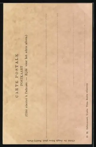 AK La Duchess de Vendôme et la Princesse Marie Louise d` Orléans