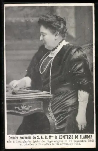 AK S. A. R. M. la Comtesse de Flandre