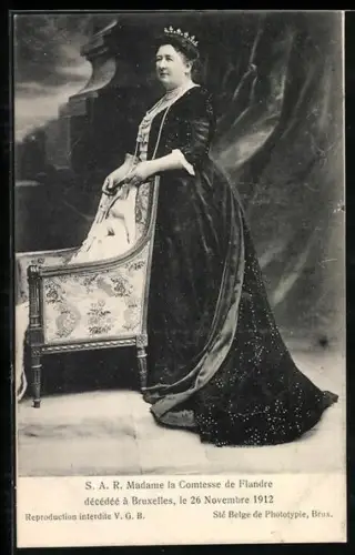 AK S. A. R. Madame la Comtesse de Flandre, 1912