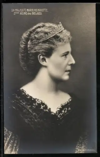 AK Marie Henriette, 2ème Reine des Belges