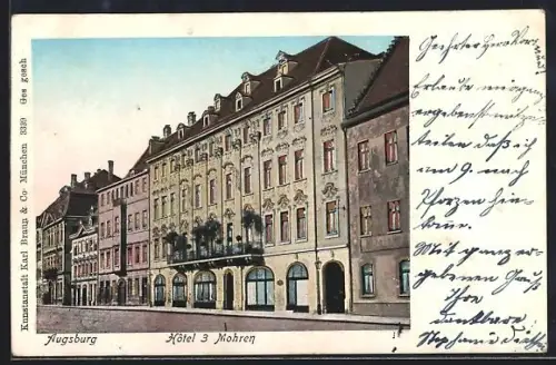 AK Augsburg, Hôtel drei Mohren