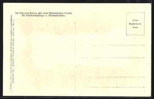 AK Bacharach, Teilansicht der Post