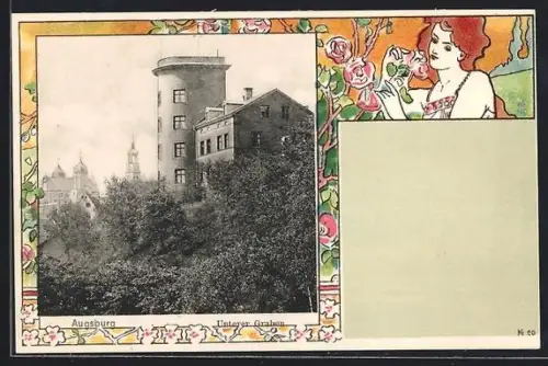 AK Augsburg, Unterer Graben