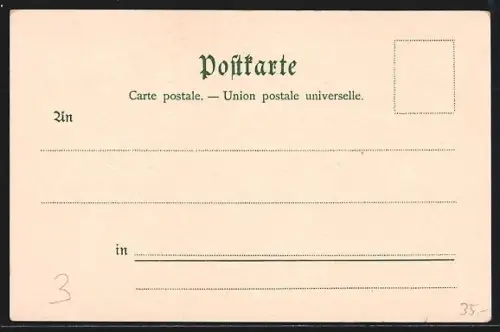 Lithographie Augsburg, Gasthaus Drei Mohren und Fuggerhaus, Philipppine Walserhaus und Fuggerdenkmal, Der Dom