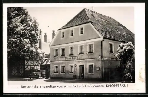 AK Seidwitz, Ehemalige Arnim`sche Schlossbrauerei Knopfbräu