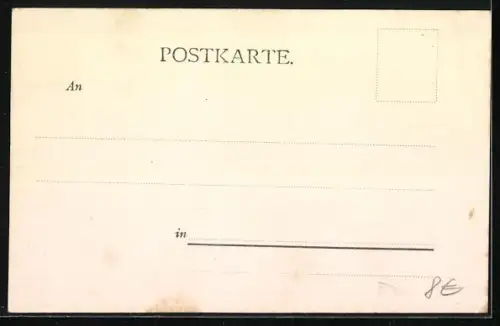 AK München-Schwabing, Jagdhaus und Restaurant Aumeister, Englischer Garten
