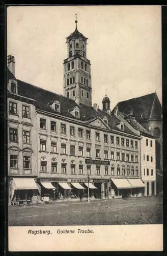 AK Augsburg, Hotel Zur goldenen Traube