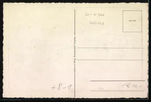 Künstler-AK Essen, Essener Aktien-Brauerei Carl Funke AG