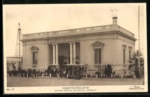 AK Wembley, British Empire Exhibition, Newfoundland