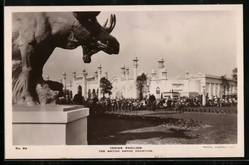 AK British Empire Exhibition 1924, Indian Pavilion