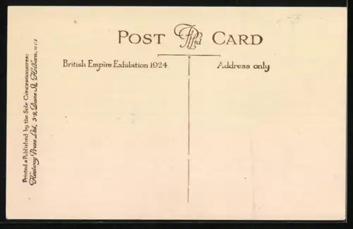 AK London, The British Empire Exhibition, The Indian Courtyard