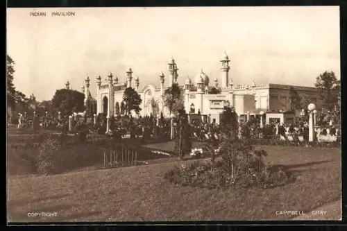 AK British Empire Exhibition 1924, Indian Pavillon