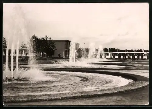 AK Erfurt, 1. Internationale Gartenbauausstellung d. sozialistischen Staaten 1961