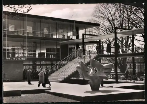 AK Brüssel, Weltausstellung 1958, Deutschland