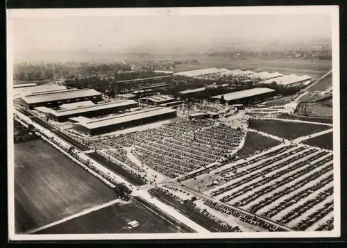 AK Hannover, Blick auf das Messegelände