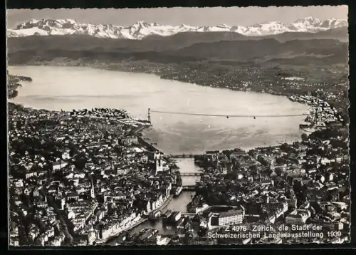 AK Zürich, Schweizerische Landesausstellung 1939, Panorama