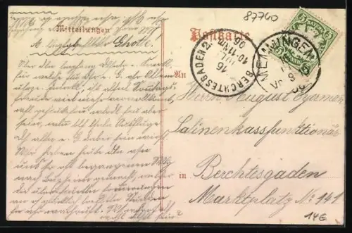 AK Buxheim /Memmingen, Gasthof Weiherhaus am See